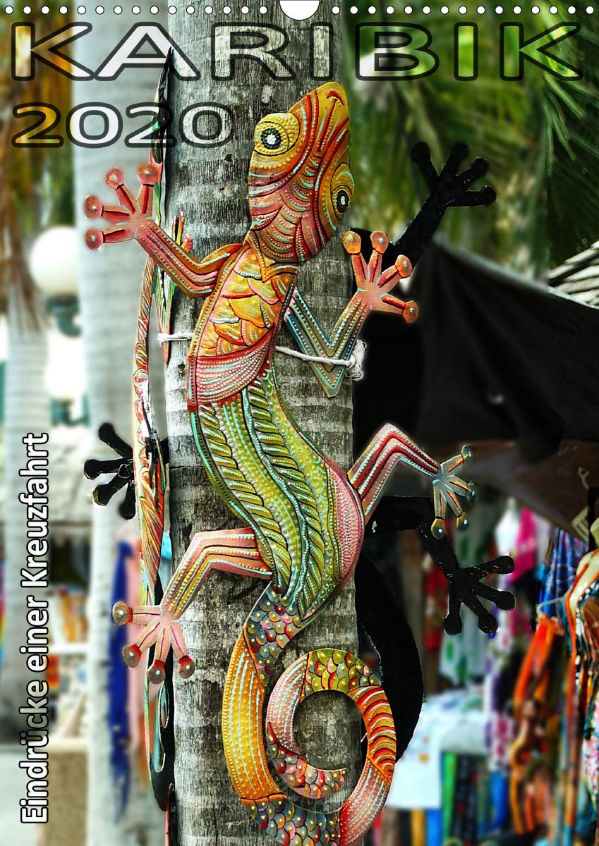 Karibik 2020 - Eindrücke einer Kreuzfahrt (Wandkalender 2020 DIN A3 hoch): Zwei Wochen mit einem Top-Schiff durch die Karibik (Monatskalender, 14 Seiten ) (CALVENDO Orte) Leisure, Home & Garden