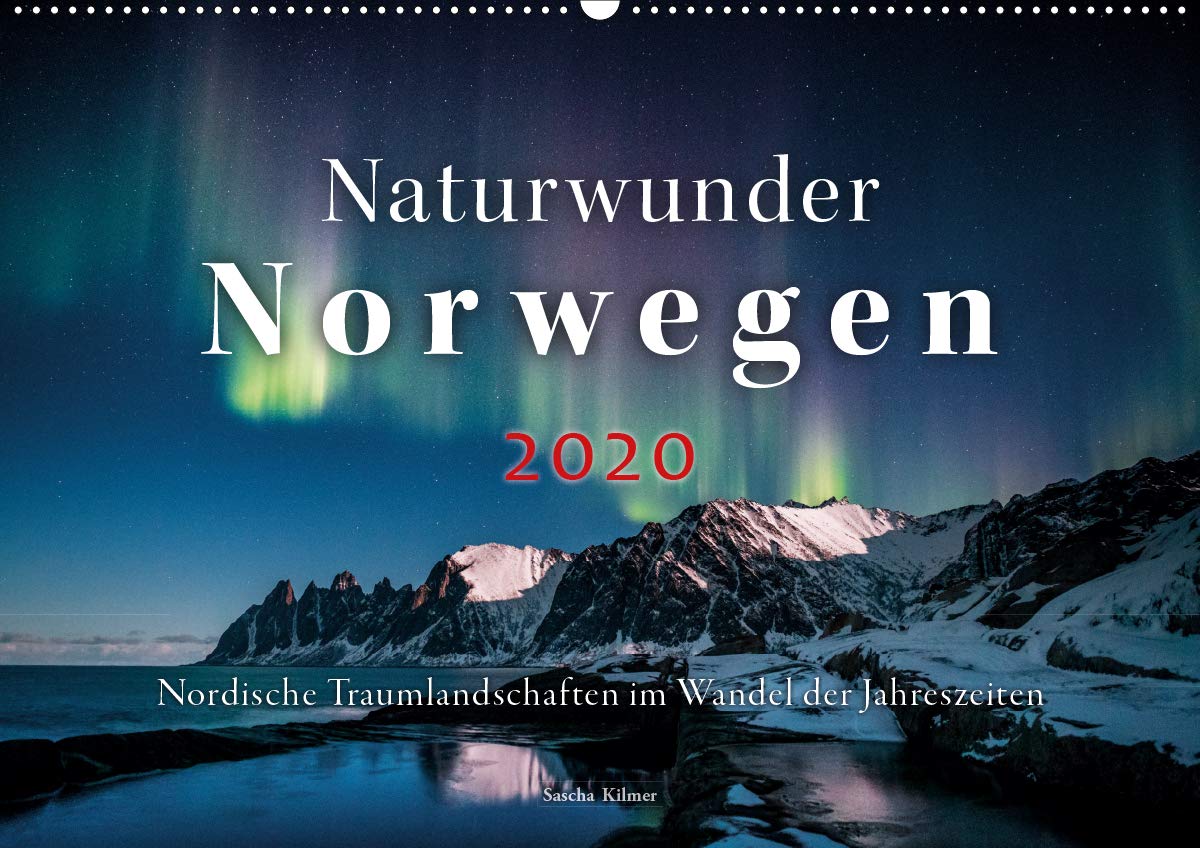 Naturwunder Norwegen (Wandkalender 2020 DIN A2 quer): Norwegische Traumlandschaften im Wandel der Jahreszeiten (Monatskalender, 14 Seiten ) (CALVENDO Orte) Leisure, Home & Garden