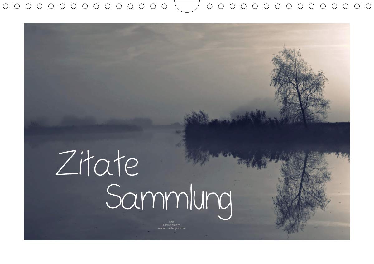Zitate - Sammlung (Wandkalender 2020 DIN A4 quer): Zitate und stimmungsvolle Naturaufnahmen, die unseren Alltag ein wenig schöner und heller werden lassen (Monatskalender, 14 Seiten ) (CALVENDO Kunst) Living & Furnishing