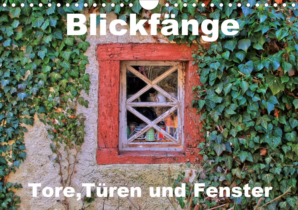 Blickfänge - Tore, Türen und Fenster (Wandkalender 2020 DIN A4 quer): Die Verschönerungen an Häusern und Orten. (Monatskalender, 14 Seiten ) (CALVENDO Orte) Film, Art & Culture