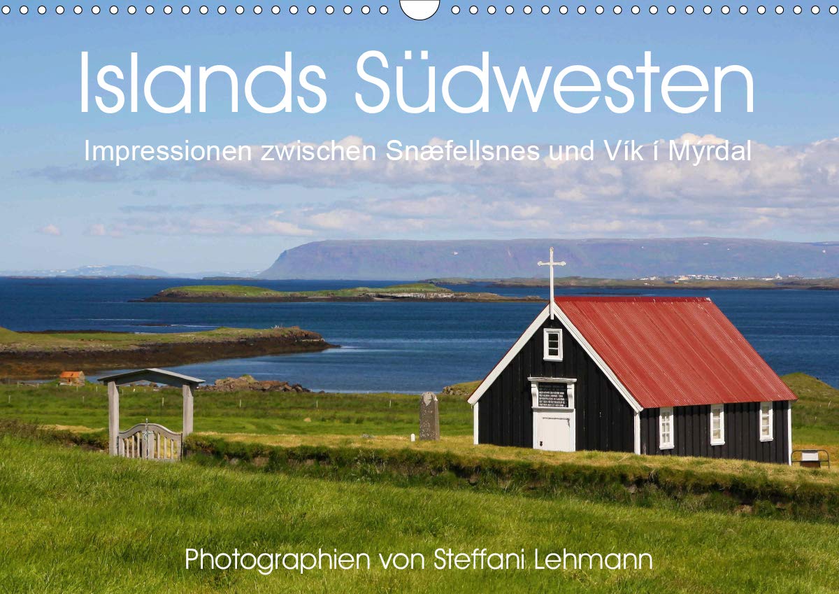 Islands Südwesten 2020. Impressionen zwischen Snæfellsnes und Vík í Mýrdal (Wandkalender 2020 DIN A3 quer): 12 wunderschöne Fotoimpressionen vom ... (Monatskalender, 14 Seiten ) (CALVENDO Orte) Photography