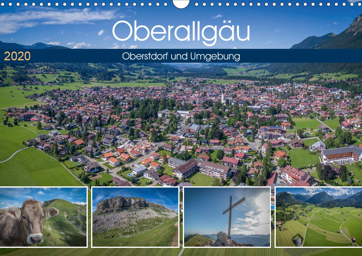 Oberallgäu - Oberstdorf und Umgebung (Wandkalender 2020 DIN A3 quer): Außergewöhnliche Landschaftsaufnahmen aus dem Süden Deutschlands (Monatskalender, 14 Seiten ) (CALVENDO Natur) Leisure, Home & Garden