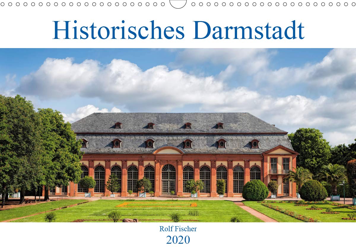 Historisches Darmstadt (Wandkalender 2020 DIN A3 quer): Vom Jugendstil zum futuristischen Staatstheater (Monatskalender, 14 Seiten ) (CALVENDO Orte) Photography