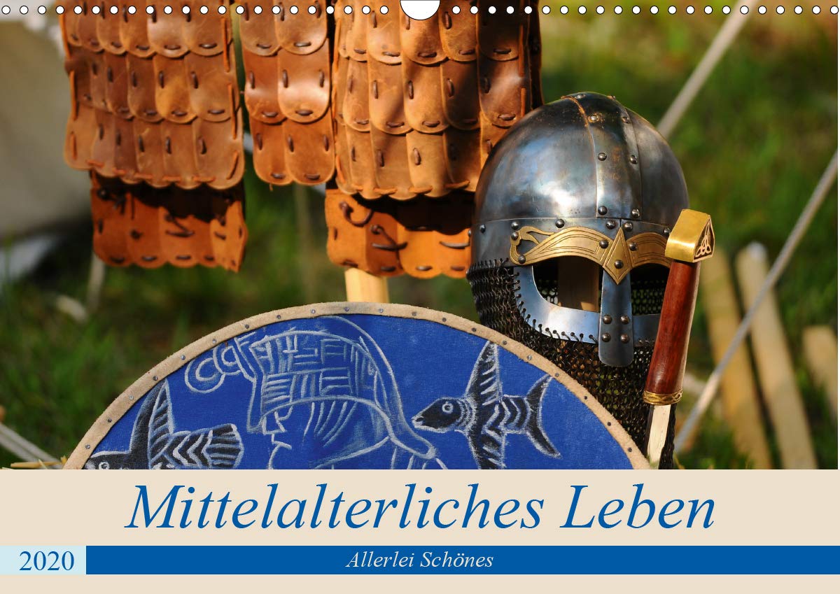 Mittelalterliches Leben - Allerlei Schönes (Wandkalender 2020 DIN A3 quer): Vom Heute ins Mittelalter (Monatskalender, 14 Seiten ) (CALVENDO Kunst) Leisure, Home & Garden