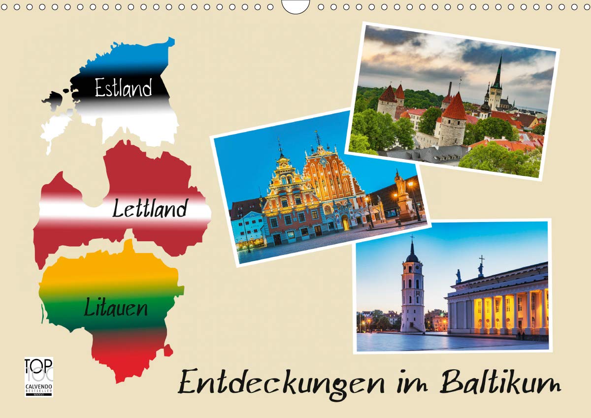 Entdeckungen im Baltikum (Wandkalender 2020 DIN A3 quer): Das Baltikum - Entdeckungen in Osteuropa (Monatskalender, 14 Seiten ) (CALVENDO Orte) Photography