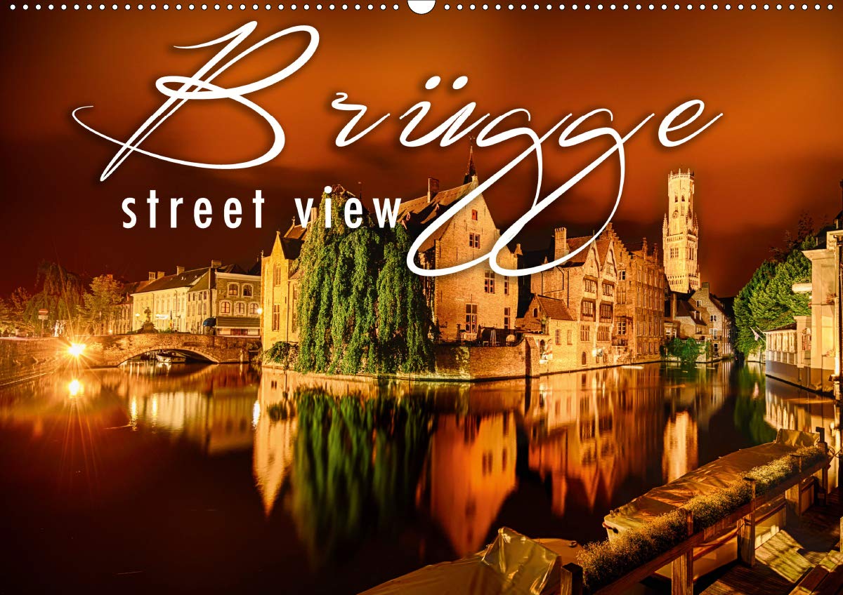 Brügge street view (Wandkalender 2020 DIN A2 quer): Brügge, Belgiens schöne Hauptstadt der Provinz Westflanderns in professionellen Bilder eingefangen (Monatskalender, 14 Seiten ) (CALVENDO Orte) Leisure, Home & Garden