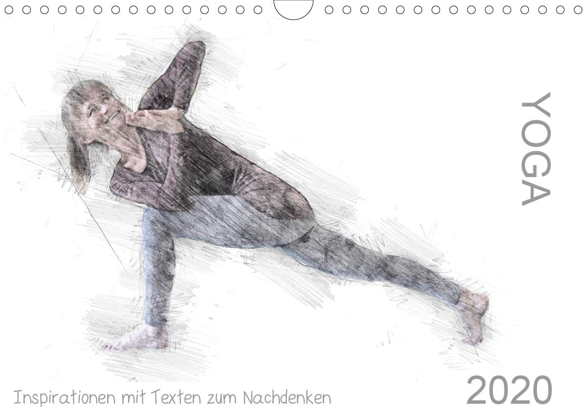YOGA Inspirationen mit Texten zum Nachdenken (Wandkalender 2020 DIN A4 quer): Yoga meets Prosa (Monatskalender, 14 Seiten ) (CALVENDO Gesundheit) Leisure, Home & Garden