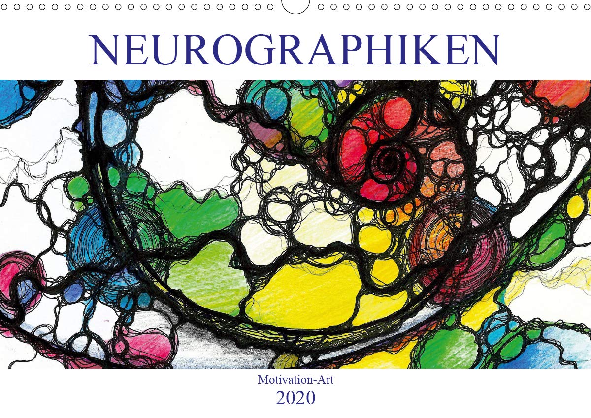 Motivation-Art - Neurographiken (Wandkalender 2020 DIN A3 quer): Lebensthemen zeichnen, lösen und gestalten (Monatskalender, 14 Seiten ) (CALVENDO Kunst) Health, Nutrition & Fitness