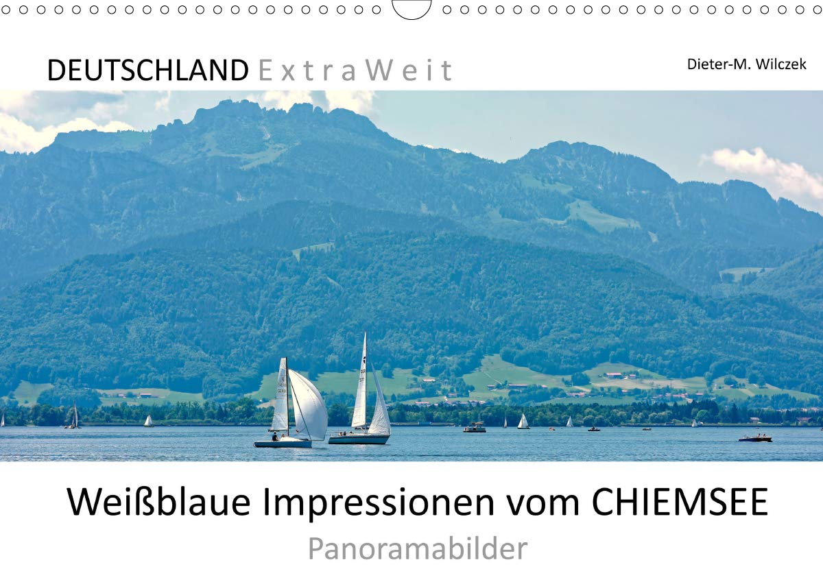 Weißblaue Impressionen vom CHIEMSEE Panoramabilder (Wandkalender 2020 DIN A3 quer): So empfängt Bayerns größter See seine Besucher: Landschaftliche ... (Monatskalender, 14 Seiten ) (CALVENDO Natur) Leisure, Home & Garden