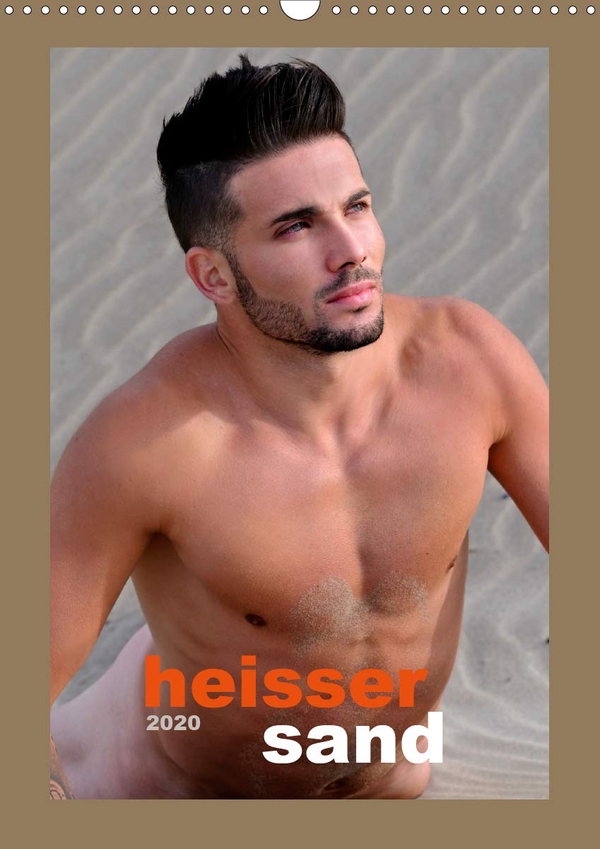 Heißer Sand (Wandkalender 2020 DIN A3 hoch): 12 ästhetische Mannsbilder am Strand (Monatskalender, 14 Seiten ) (CALVENDO Menschen) Calendars
