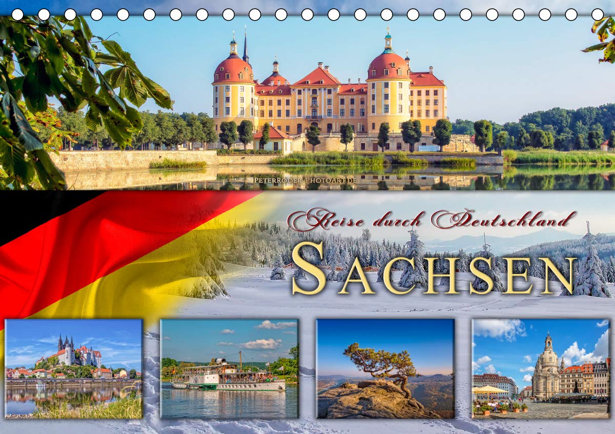 Reise durch Deutschland - Sachsen (Tischkalender 2020 DIN A5 quer): Sachsen, vielseitiges Bundesland und beliebtes Reiseziel im Osten Deutschlands. (Monatskalender, 14 Seiten ) (CALVENDO Orte) Living & Furnishing
