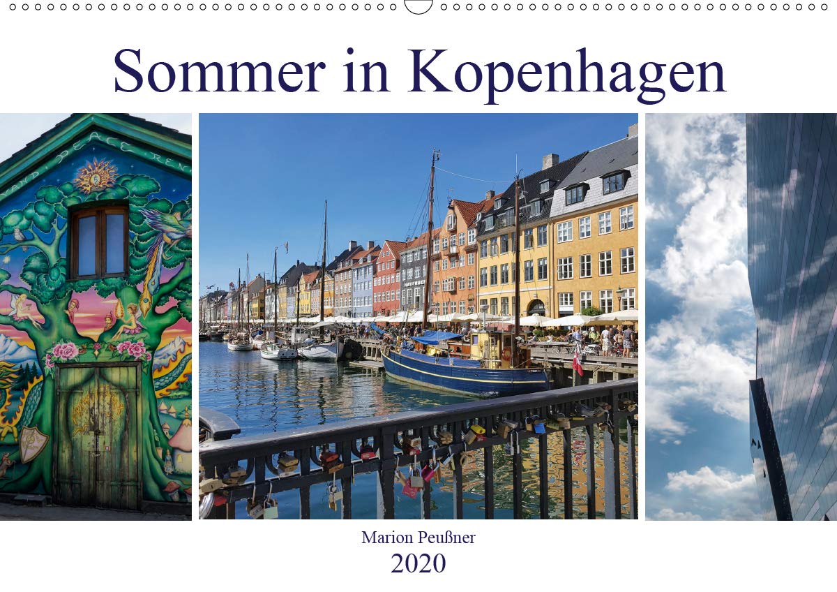 Sommer in Kopenhagen (Wandkalender 2020 DIN A2 quer): Eindrücke aus einer faszinierenden Stadt. (Monatskalender, 14 Seiten ) (CALVENDO Orte) Photography