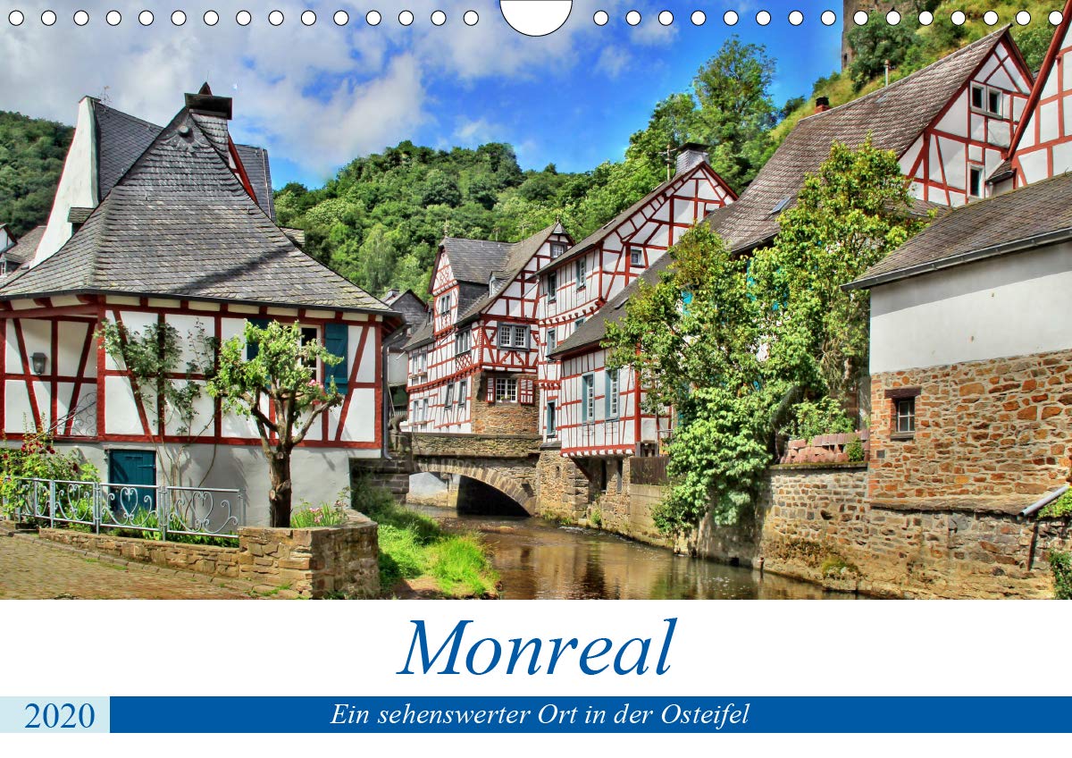 Monreal - Ein sehenswerter Ort in der Osteifel (Wandkalender 2020 DIN A4 quer): Ein idyllisch kleiner Ort in der Eifel (Monatskalender, 14 Seiten ) (CALVENDO Orte) Living & Furnishing