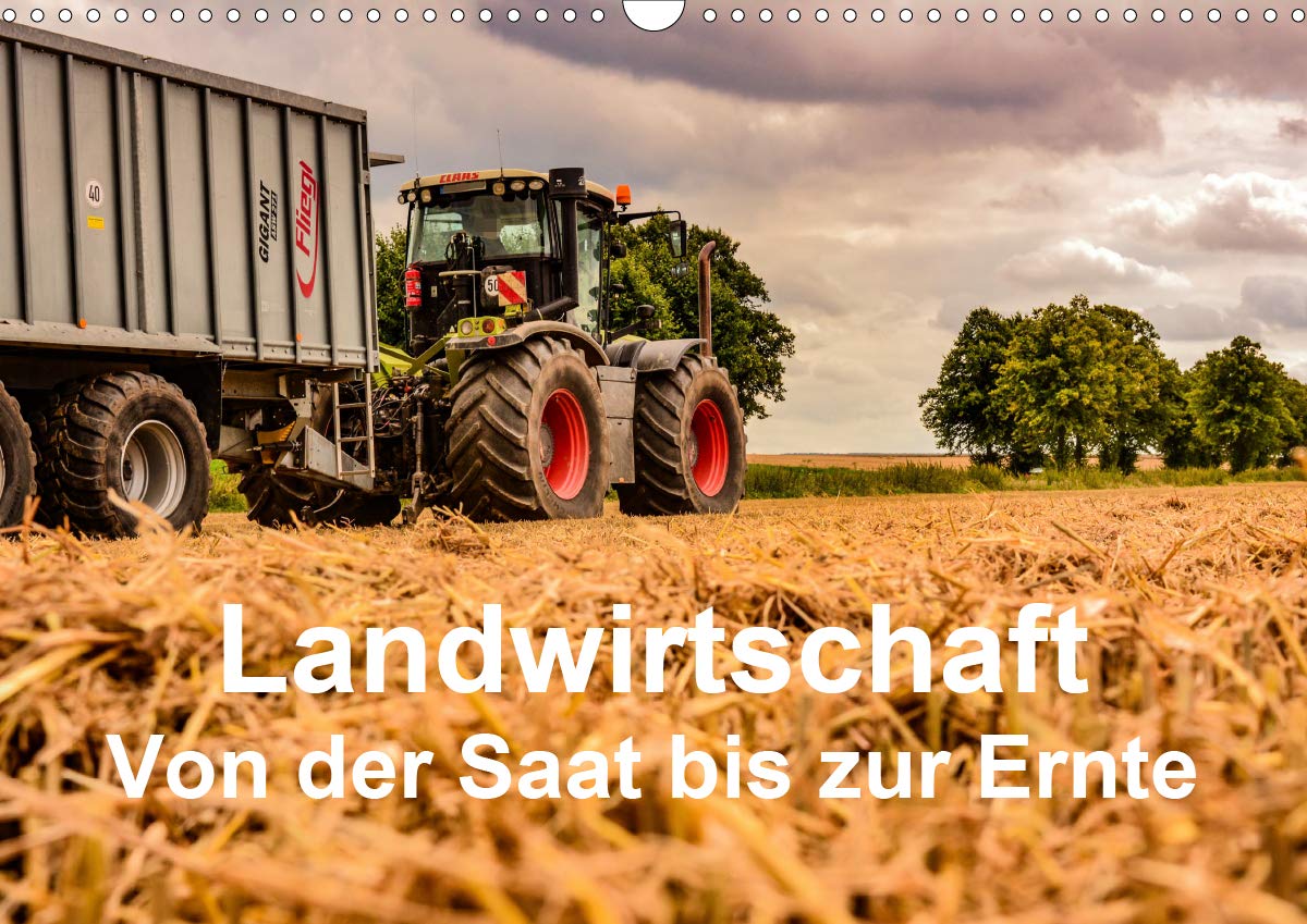 Landwirtschaft - Von der Saat bis zur Ernte (Wandkalender 2020 DIN A3 quer): Modernste Landmaschinen im Einsatz. (Monatskalender, 14 Seiten ) (CALVENDO Technologie) Leisure, Home & Garden