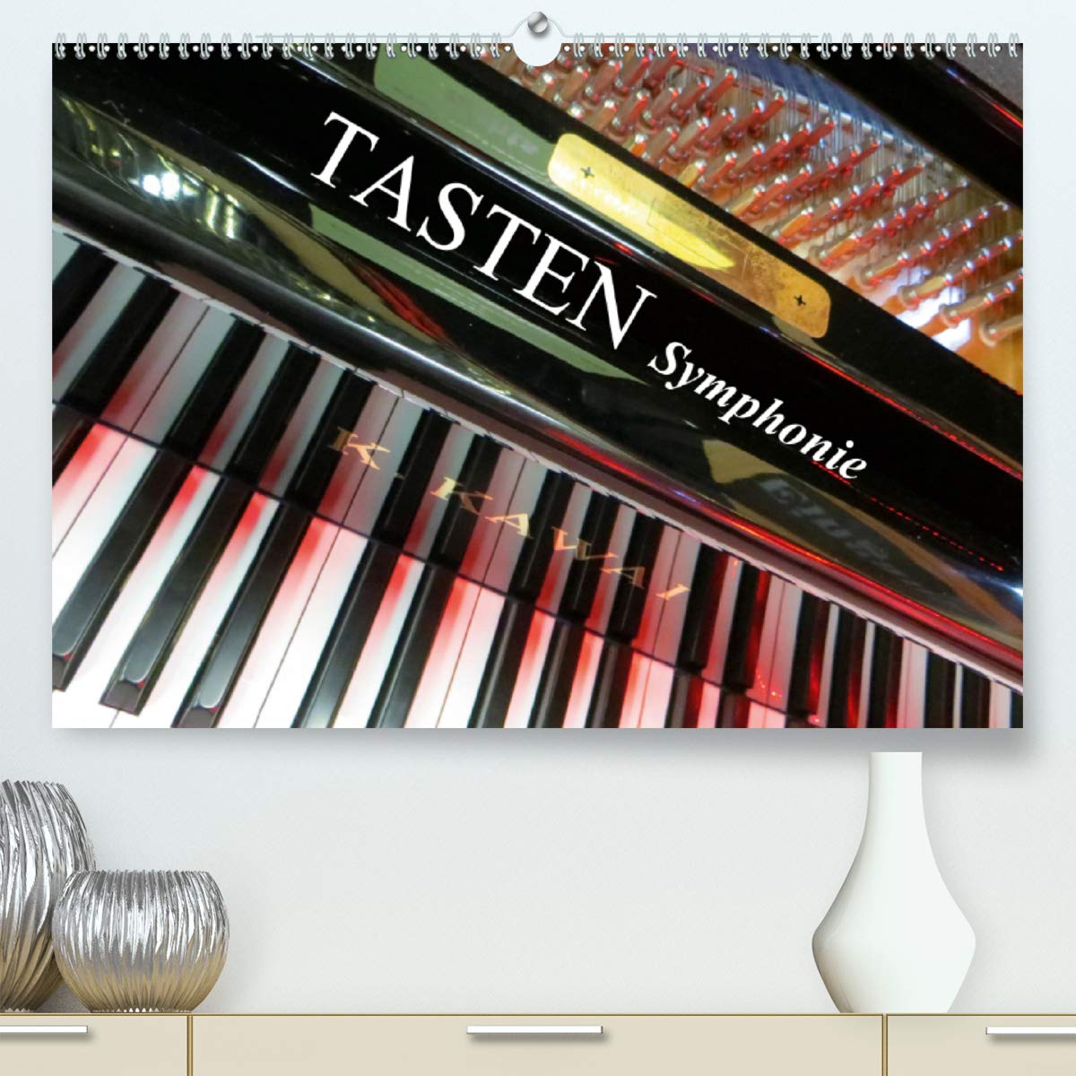 TASTEN Symphonie (Premium, hochwertiger DIN A2 Wandkalender 2020, Kunstdruck in Hochglanz): Tasteninstrumente aus ungewohnten Perspektiven fotografiert. (Monatskalender, 14 Seiten ) (CALVENDO Kunst) Leisure, Home & Garden