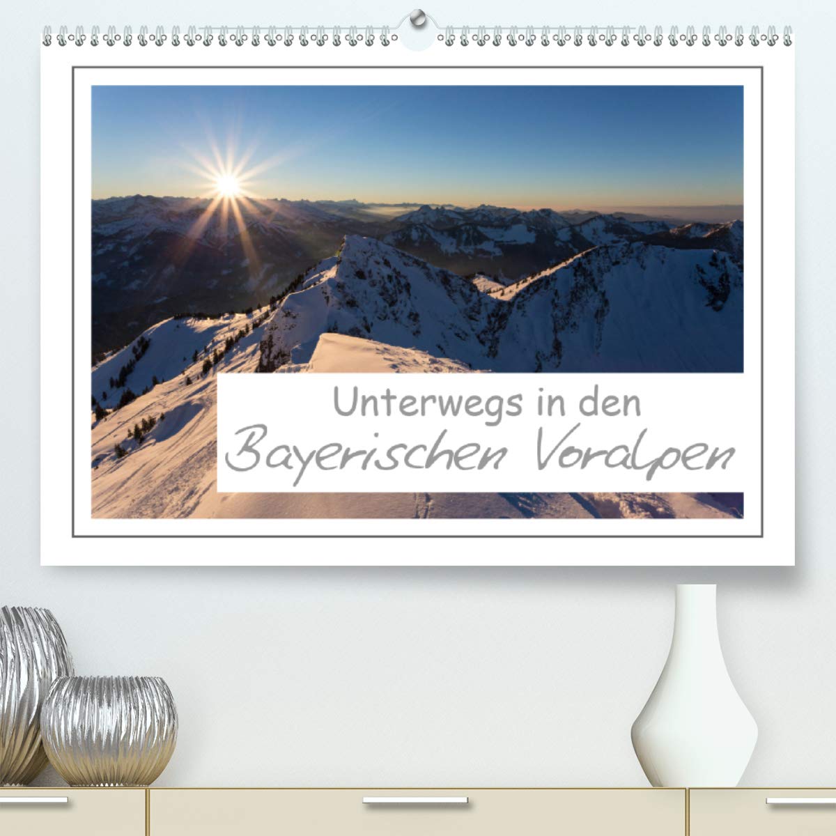 Unterwegs in den Bayerischen Voralpen (Premium, hochwertiger DIN A2 Wandkalender 2020, Kunstdruck in Hochglanz): Idyllische Landschaften in den ... (Monatskalender, 14 Seiten ) (CALVENDO Natur) Leisure, Home & Garden