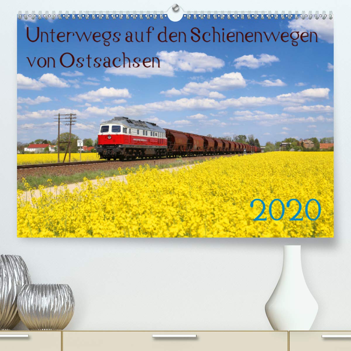 Unterwegs auf den Schienenwegen von Ostsachsen (Premium, hochwertiger DIN A2 Wandkalender 2020, Kunstdruck in Hochglanz): Züge in der Oberlausitz und ... 14 Seiten ) (CALVENDO Mobilitaet) Leisure, Home & Garden