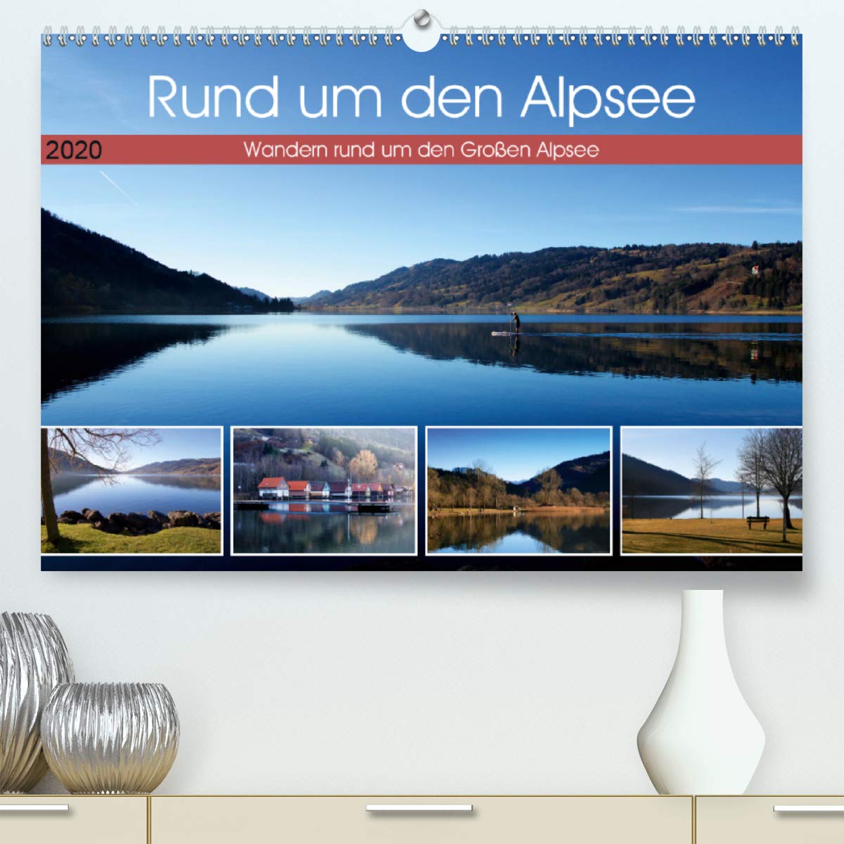 Rund um den Alpsee (Premium, hochwertiger DIN A2 Wandkalender 2020, Kunstdruck in Hochglanz): Wandern rund um den Großen Alpsee (Monatskalender, 14 Seiten ) (CALVENDO Orte) Leisure, Home & Garden
