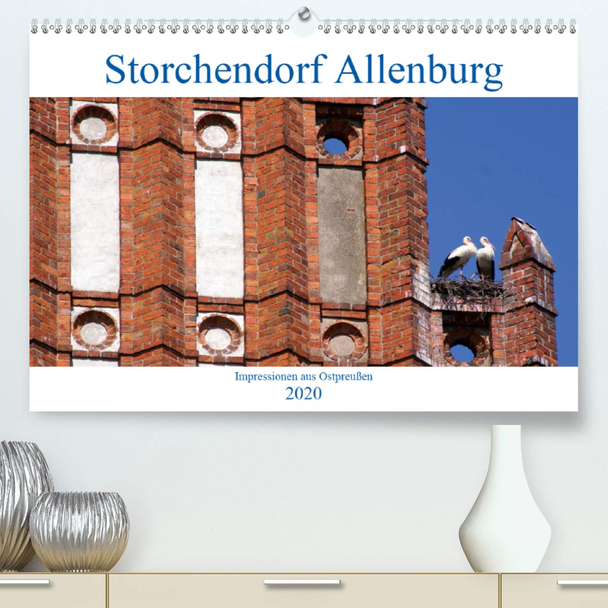 Storchendorf Allenburg - Impressionen aus Ostpreußen (Premium, hochwertiger DIN A2 Wandkalender 2020, Kunstdruck in Hochglanz): Spurensuche in der ... (Monatskalender, 14 Seiten ) (CALVENDO Orte) Books