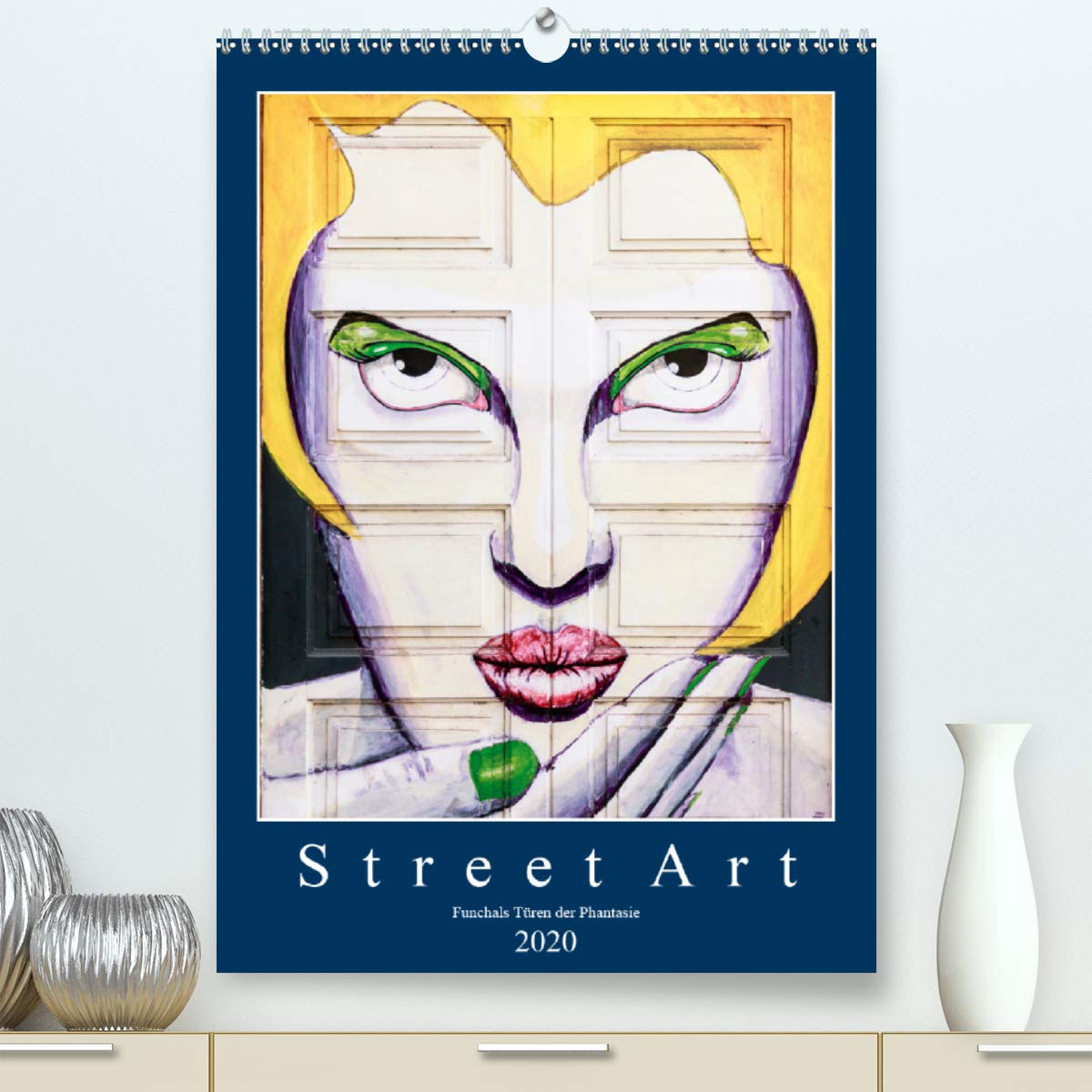 Street Art - Funchals Türen der Phantasie (Premium, hochwertiger DIN A2 Wandkalender 2020, Kunstdruck in Hochglanz): Street Art Projekt ‘artE de ... (Monatskalender, 14 Seiten ) (CALVENDO Orte) Leisure, Home & Garden