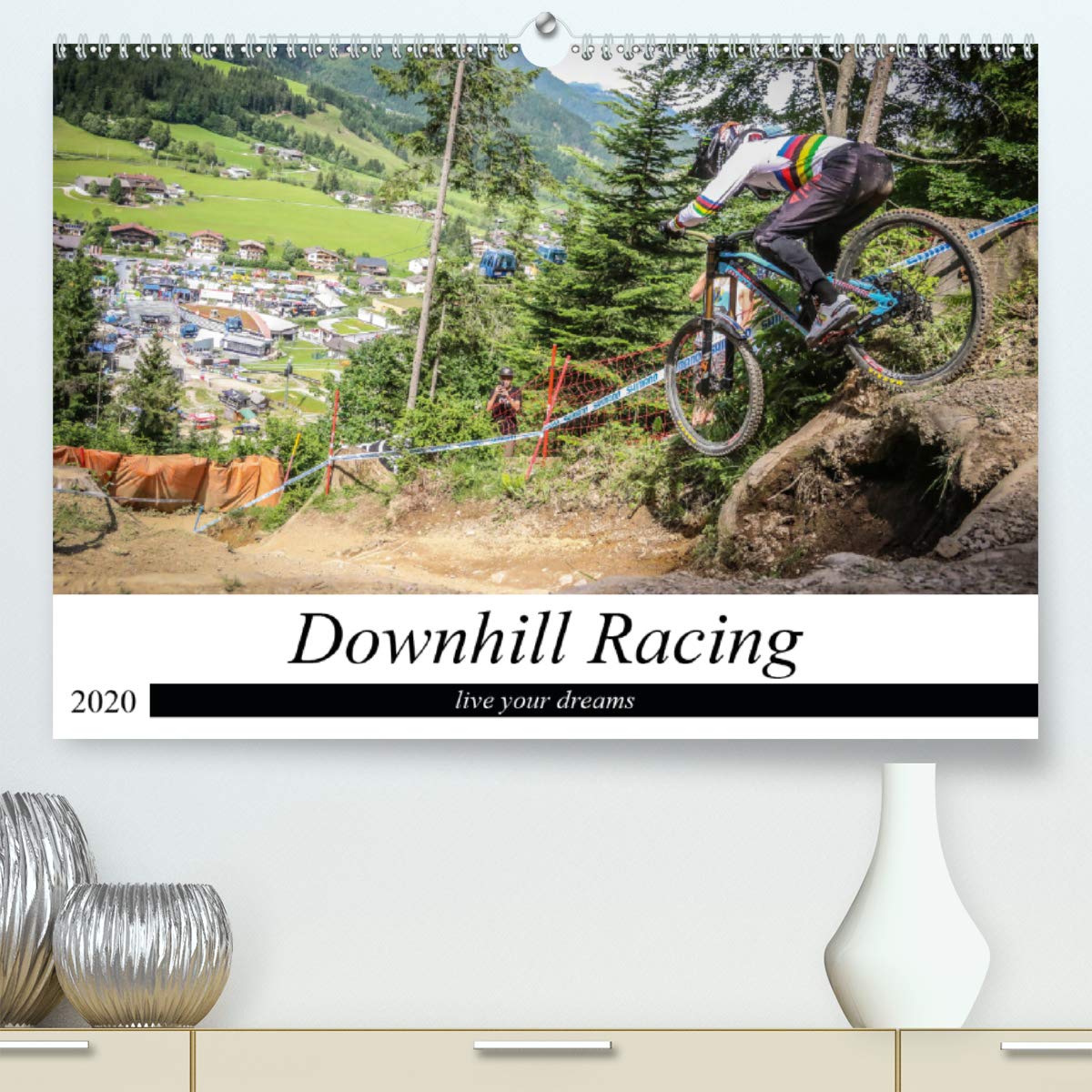 Downhill Racing (Premium, hochwertiger DIN A2 Wandkalender 2020, Kunstdruck in Hochglanz): Spannender Sportkalender (Monatskalender, 14 Seiten ) (CALVENDO Sport) Leisure & Fun
