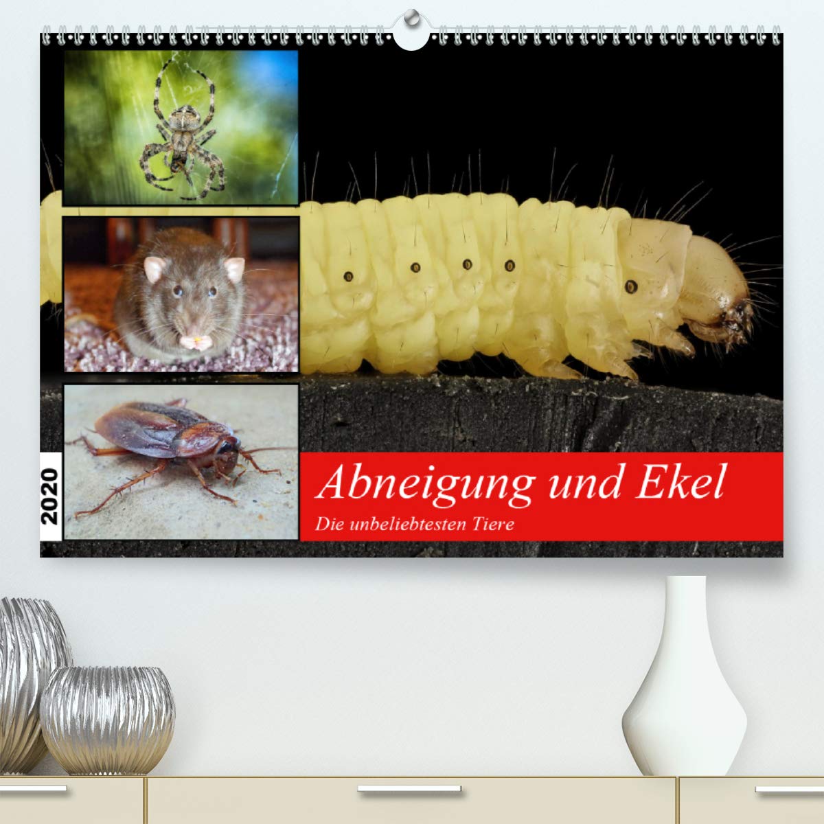 Abneigung und Ekel. Die unbeliebtesten Tiere (Premium, hochwertiger DIN A2 Wandkalender 2020, Kunstdruck in Hochglanz): Diese Lebewesen sind bei ... (Monatskalender, 14 Seiten ) (CALVENDO Tiere) Living & Furnishing