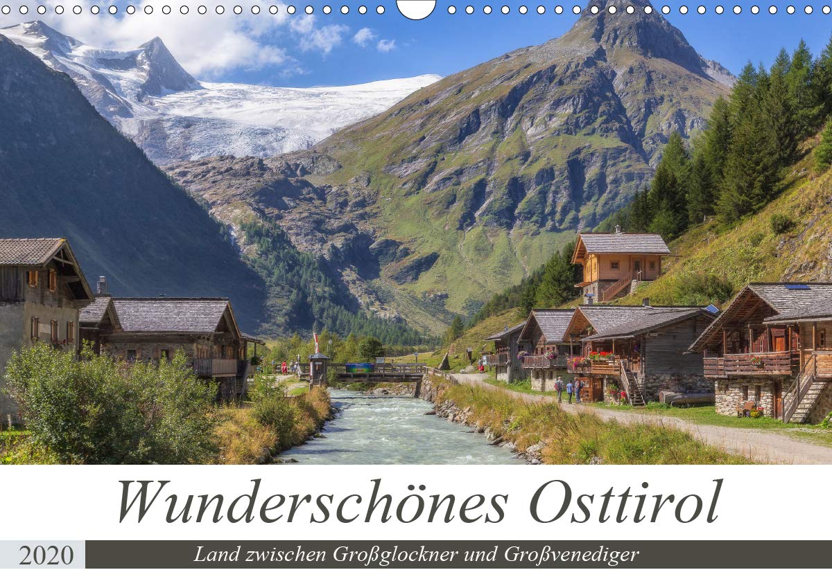 Wunderschönes Osttirol (Wandkalender 2020 DIN A3 quer): Land zwischen Großglockner und Großvenediger (Monatskalender, 14 Seiten ) (CALVENDO Orte) Leisure, Home & Garden
