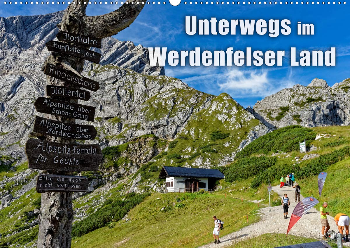 Unterwegs im Werdenfelser Land (Wandkalender 2020 DIN A2 quer): Das Werdenfelser Land empfängt seine Naturliebhaber, Wanderer und Sonnenanbeter am ... (Monatskalender, 14 Seiten ) (CALVENDO Natur) Leisure, Home & Garden