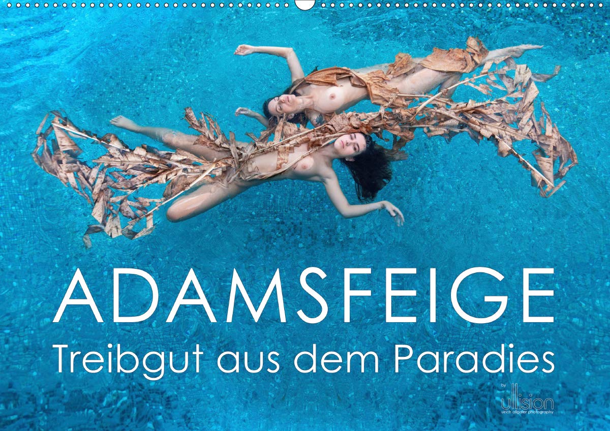 ADAMSFEIGE - Treibgut aus dem Paradies (Wandkalender 2020 DIN A2 quer): kunstvolle Aktfotografie im Wasser (Monatskalender, 14 Seiten ) (CALVENDO Kunst) Calendars