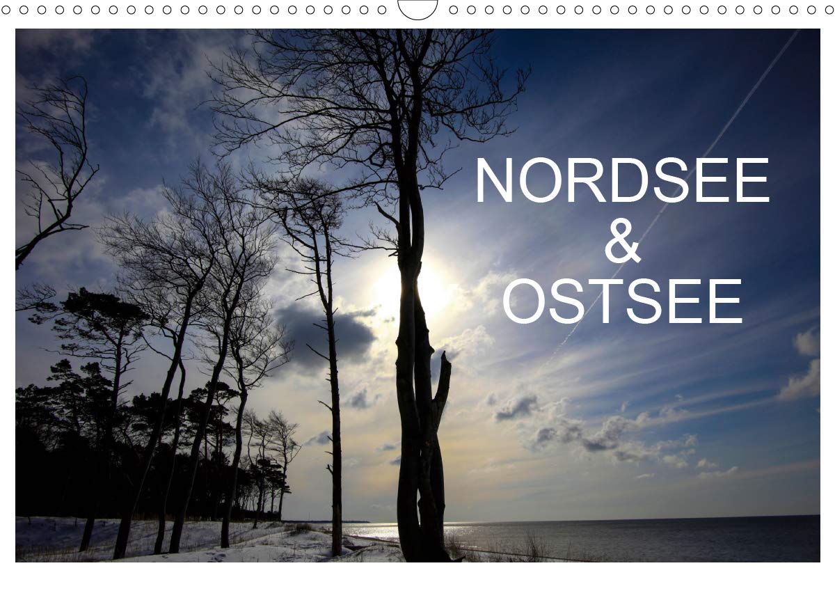 Nordsee & Ostsee (Wandkalender 2021 DIN A3 quer): Stimmungsvolle Fotografien von Nord-und Ostsee (Monatskalender, 14 Seiten ) (CALVENDO Natur) Leisure, Home & Garden