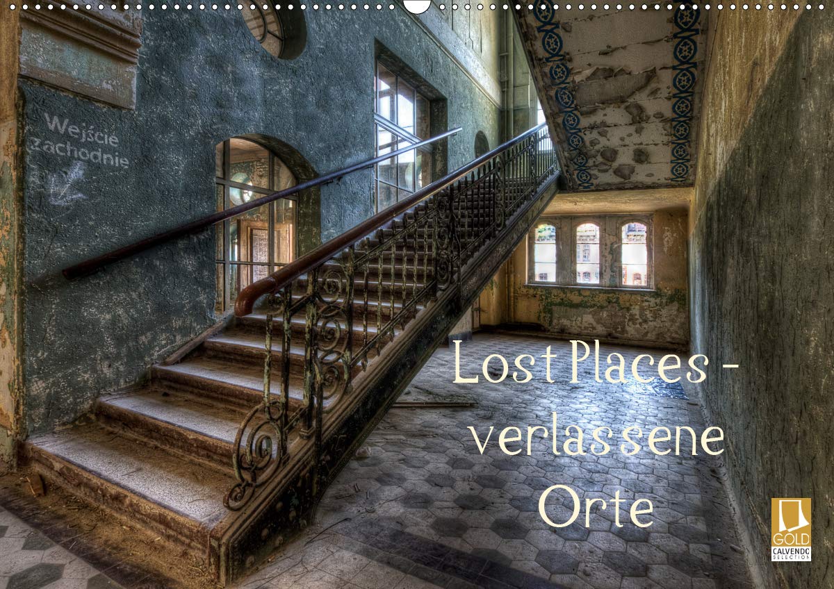 Lost Places - Verlassene Orte (Wandkalender 2021 DIN A2 quer): Verlassene Orte, Schönheit des Verfalls (Monatskalender, 14 Seiten ) (CALVENDO Kunst) Photography