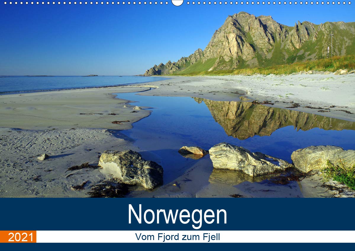 Norwegen 2021 - vom Fjord zum Fjell (Wandkalender 2021 DIN A2 quer): Norwegens faszinierende und vielfältige Landschaften in wunderbaren Lichtstimmungen. (Monatskalender, 14 Seiten ) (CALVENDO Orte) Leisure, Home & Garden
