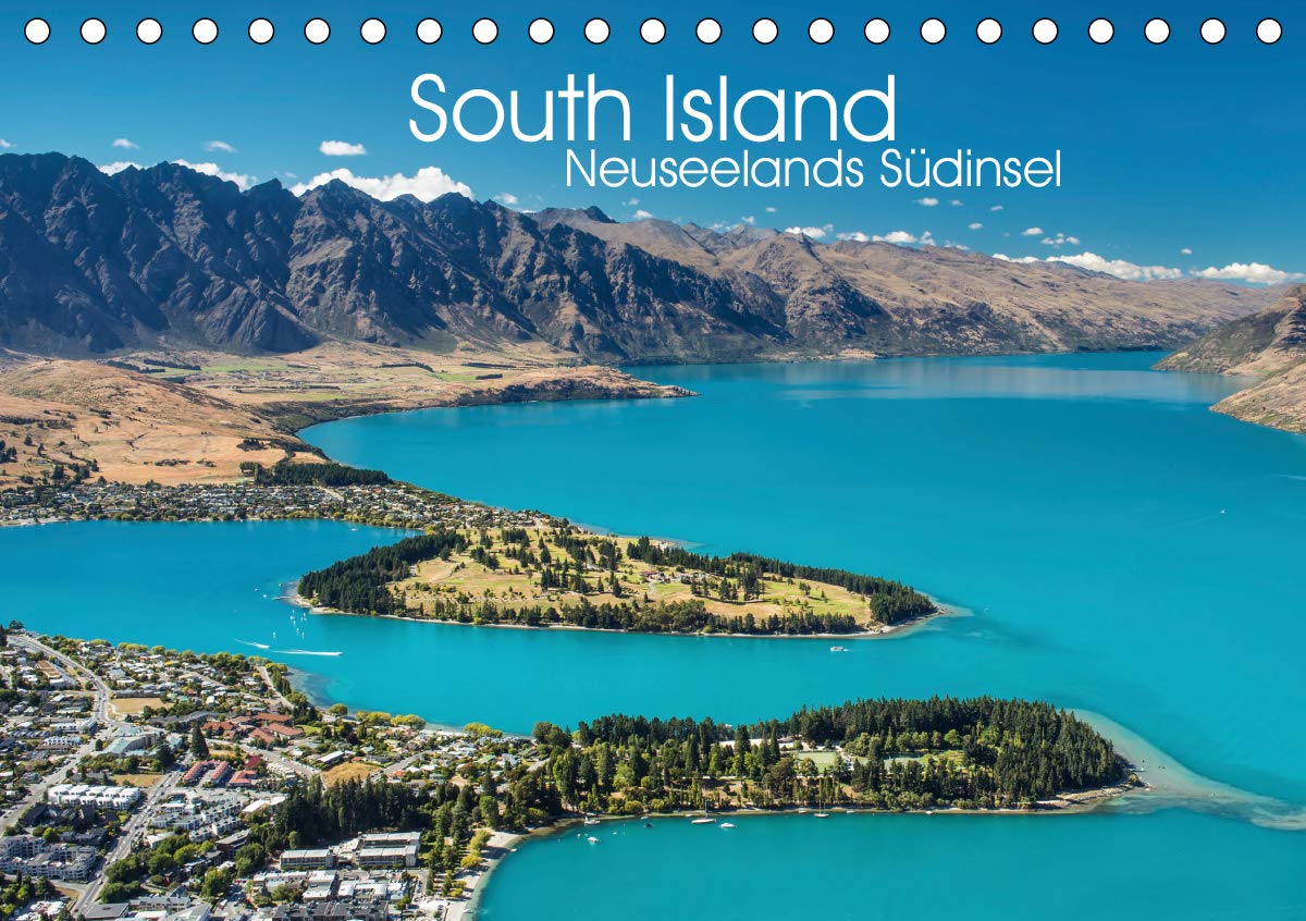 South Island - Neuseelands Südinsel (Tischkalender 2021 DIN A5 quer): Die vielseitigen Landschaften von Neuseelands Südinsel. (Monatskalender, 14 Seiten ) (CALVENDO Natur) Leisure, Home & Garden