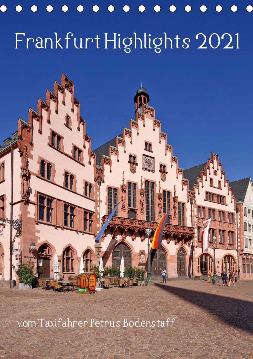 Frankfurt Highlights (Tischkalender 2021 DIN A5 hoch): Einige der sehenswürdigen Attraktionen von Frankfurt am Main (Monatskalender, 14 Seiten ) (CALVENDO Orte) Leisure, Home & Garden