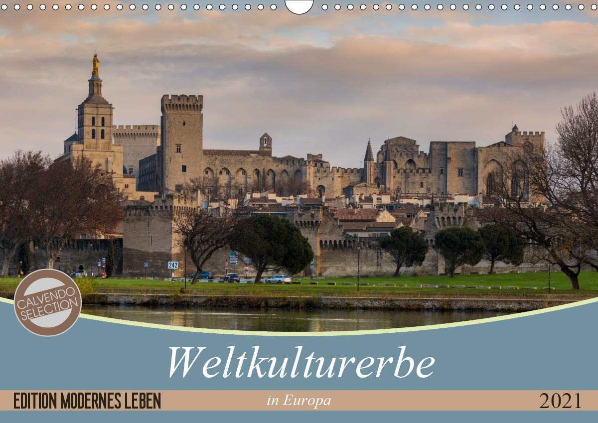 Weltkulturerbe in Europa (Wandkalender 2021 DIN A3 quer): Die Weltkulturstätten von Europa für Ihr zuhause. (Monatskalender, 14 Seiten ) (CALVENDO Kunst) Arts & Music
