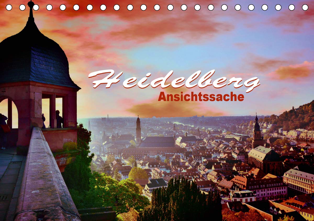 Heidelberg - Ansichtssache (Tischkalender 2021 DIN A5 quer): Heidelberg - die romantische Großstadt (Monatskalender, 14 Seiten ) (CALVENDO Orte) Leisure, Home & Garden