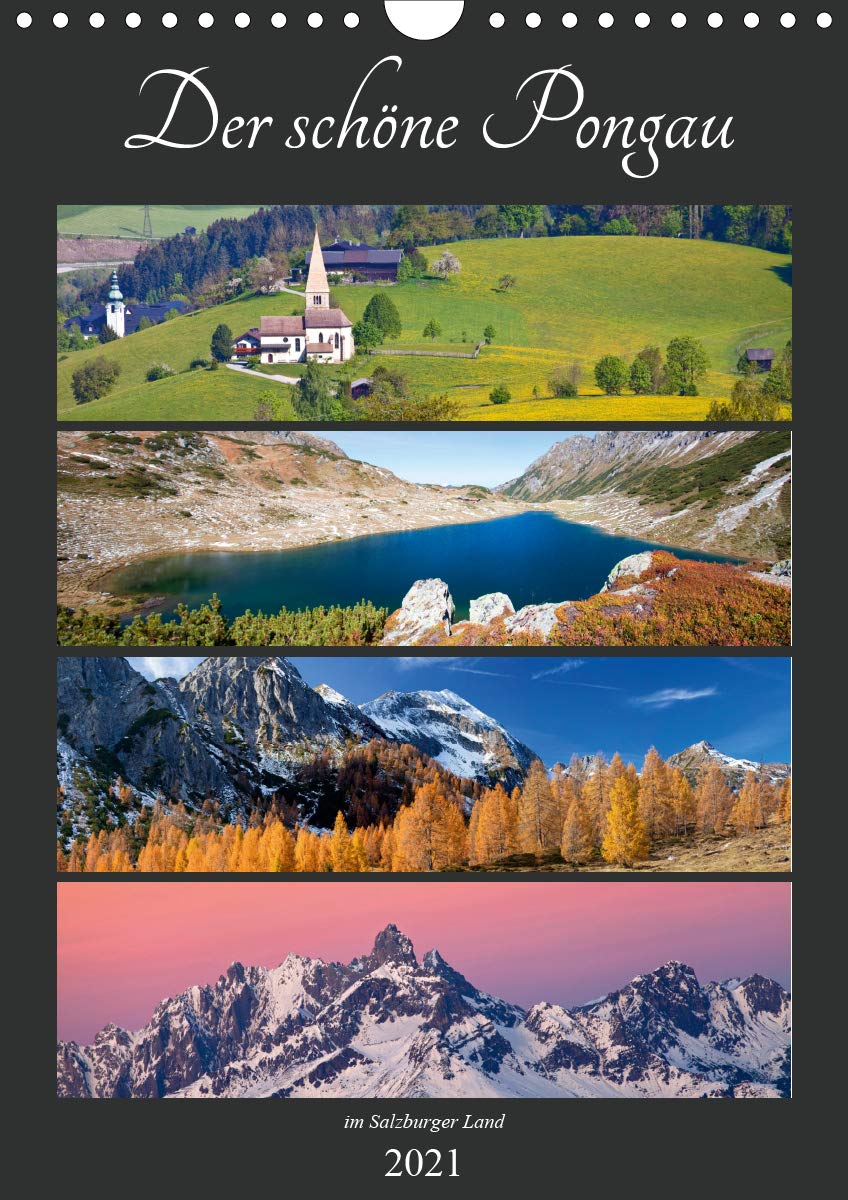 Der schöne Pongau (Wandkalender 2021 DIN A4 hoch): Impressionen vom Pongau in den 4 Jahreszeiten (Monatskalender, 14 Seiten ) (CALVENDO Natur) Living & Furnishing