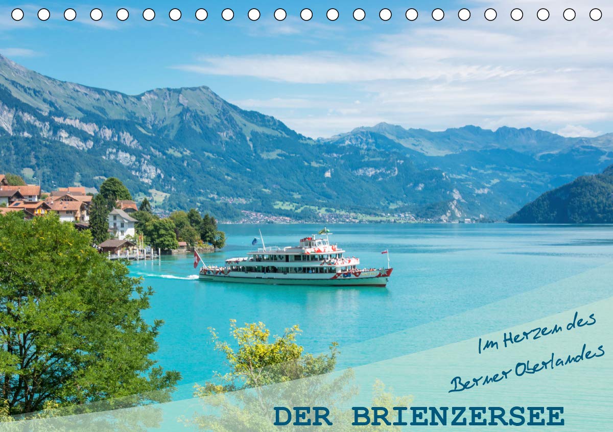 Der Brienzersee - Im Herzen des Berner OberlandesCH-Version (Tischkalender 2021 DIN A5 quer): Berge, Seen und traumhafte Landschaften (Monatskalender, 14 Seiten ) (CALVENDO Natur) Leisure, Home & Garden