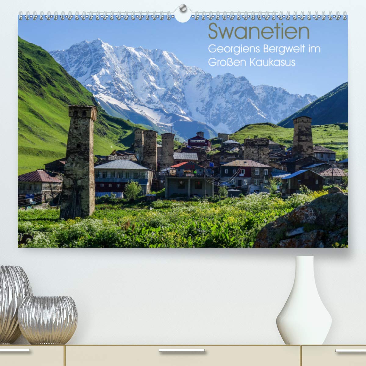 Swanetien - Georgiens Bergwelt im Großen Kaukasus (Premium, hochwertiger DIN A2 Wandkalender 2021, Kunstdruck in Hochglanz): Stimmungsvolle ... (Monatskalender, 14 Seiten ) (CALVENDO Orte) Leisure, Home & Garden