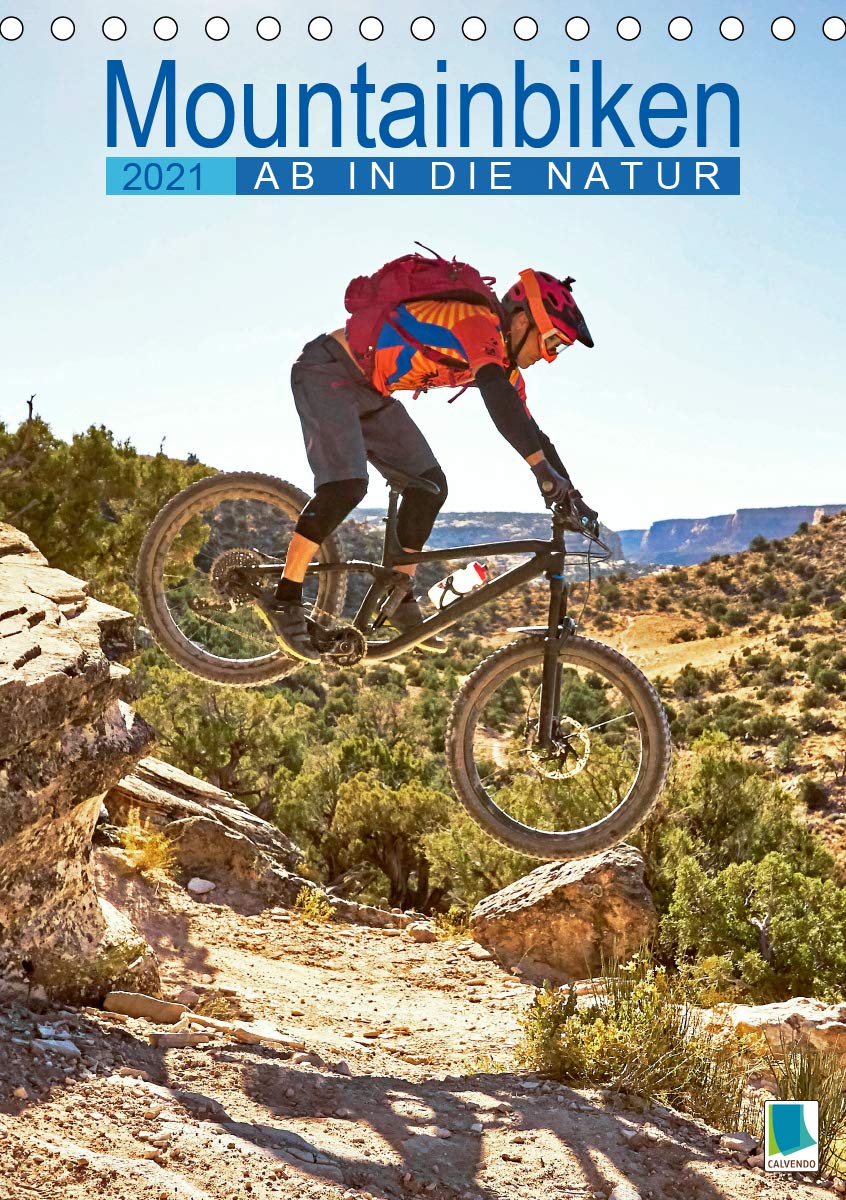 Mountainbiken: Ab in die Natur (Tischkalender 2021 DIN A5 hoch): Auf Feld-, Wald- und Wiesenwegen mit dem Fahrrad durchs Gelände (Monatskalender, 14 Seiten ) (CALVENDO Sport) Leisure, Home & Garden