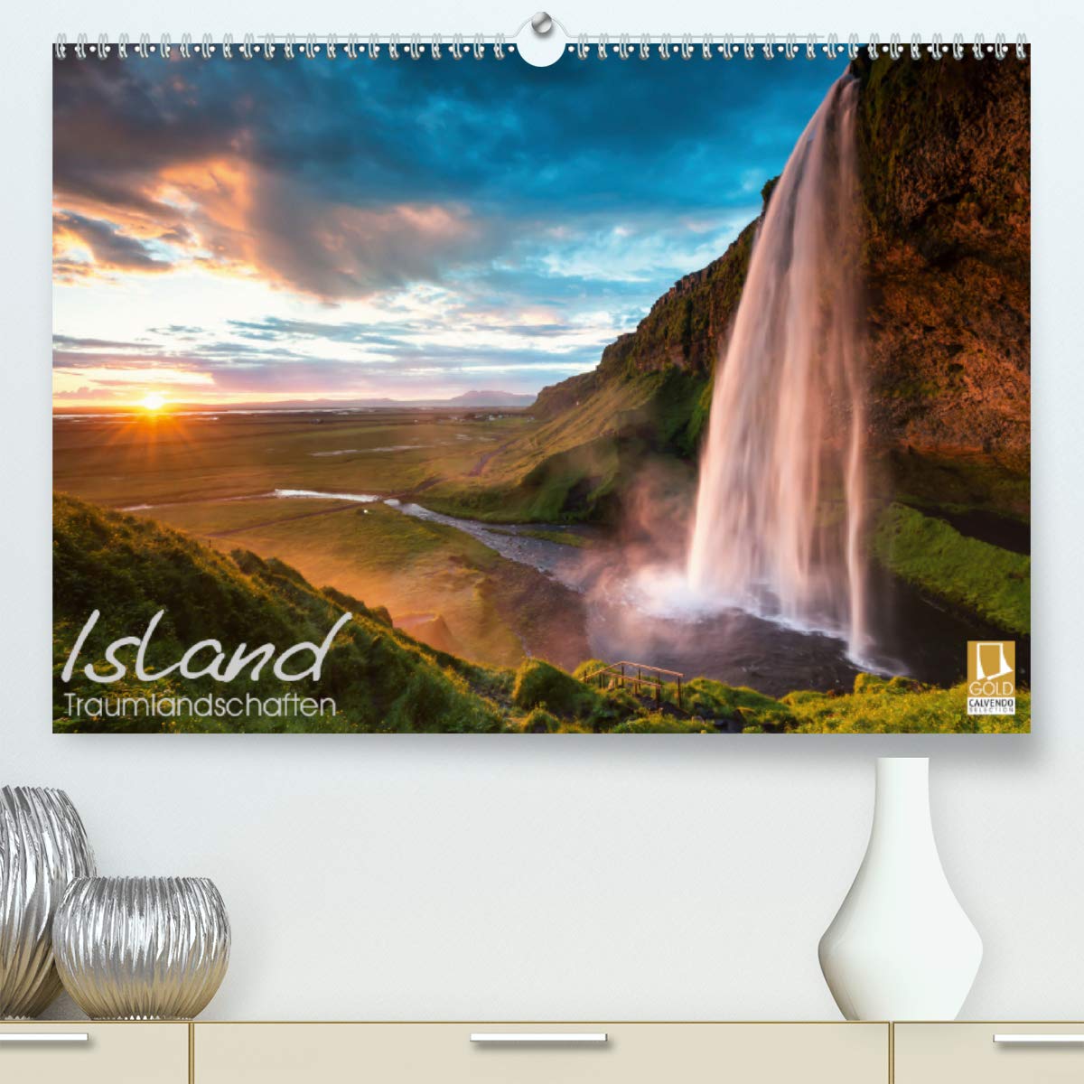 ISLAND - Traumlandschaften (Premium, hochwertiger DIN A2 Wandkalender 2021, Kunstdruck in Hochglanz): Es erwarten Sie atemberaubende Fotos der ... (Monatskalender, 14 Seiten ) (CALVENDO Natur) Leisure, Home & Garden