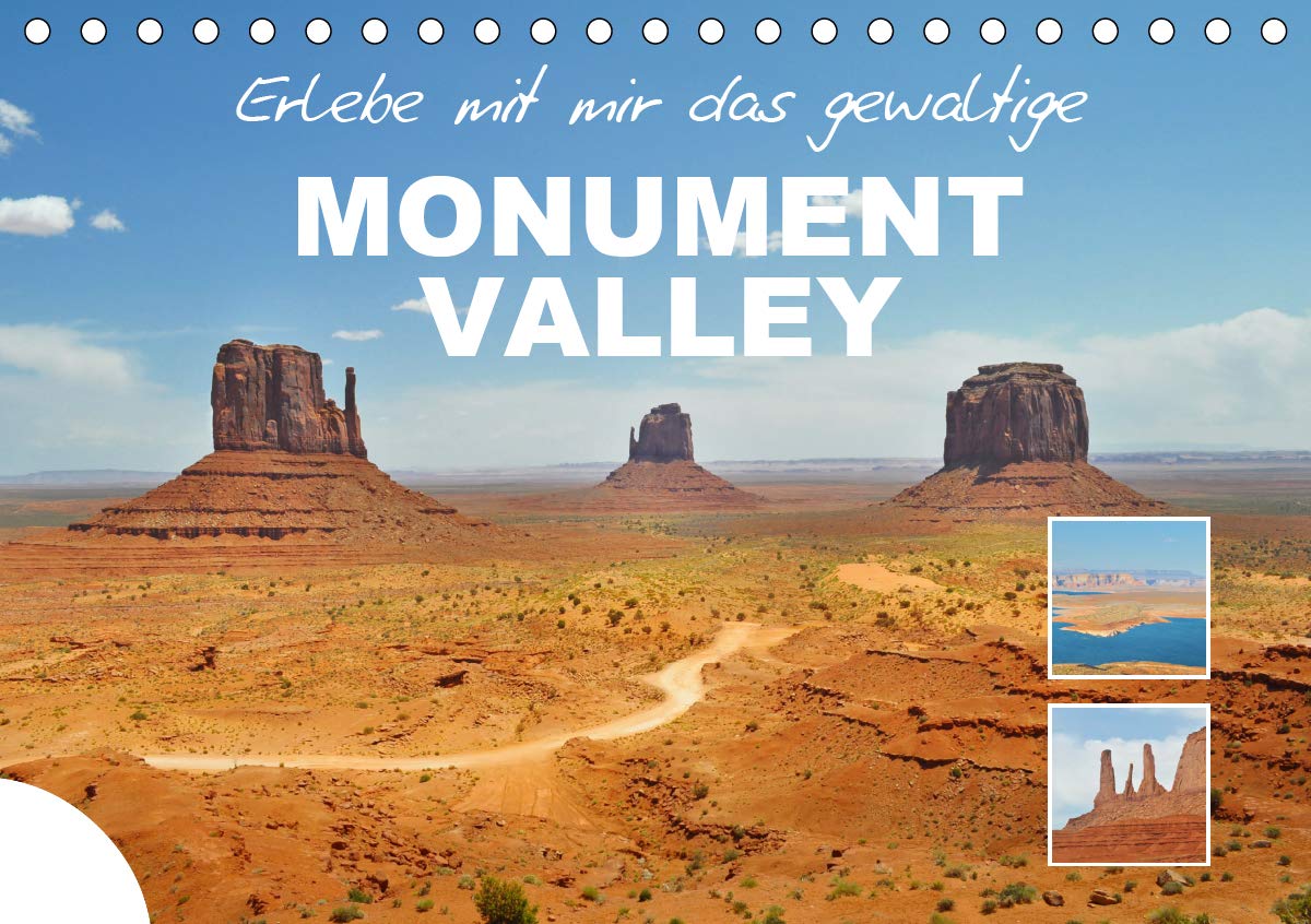 Erlebe mit mir das gewaltige Monument Valley (Tischkalender 2021 DIN A5 quer): Das Monument Valley ist eine Ebene auf dem Colorado-Plateau in Utha. (Monatskalender, 14 Seiten ) (CALVENDO Natur) Leisure, Home & Garden