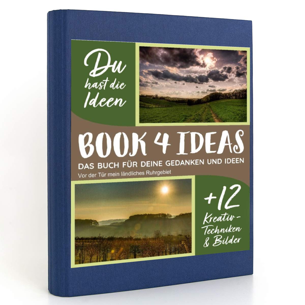 BOOK 4 IDEAS modern | Vor der Tür mein ländliches Ruhrgebiet, Notizbuch, Bullet Journal mit Kreativitätstechniken und Bildern, DIN A5: Atmosphärische Bilder der ländlichen Seite des Ruhrgebiets Living & Furnishing
