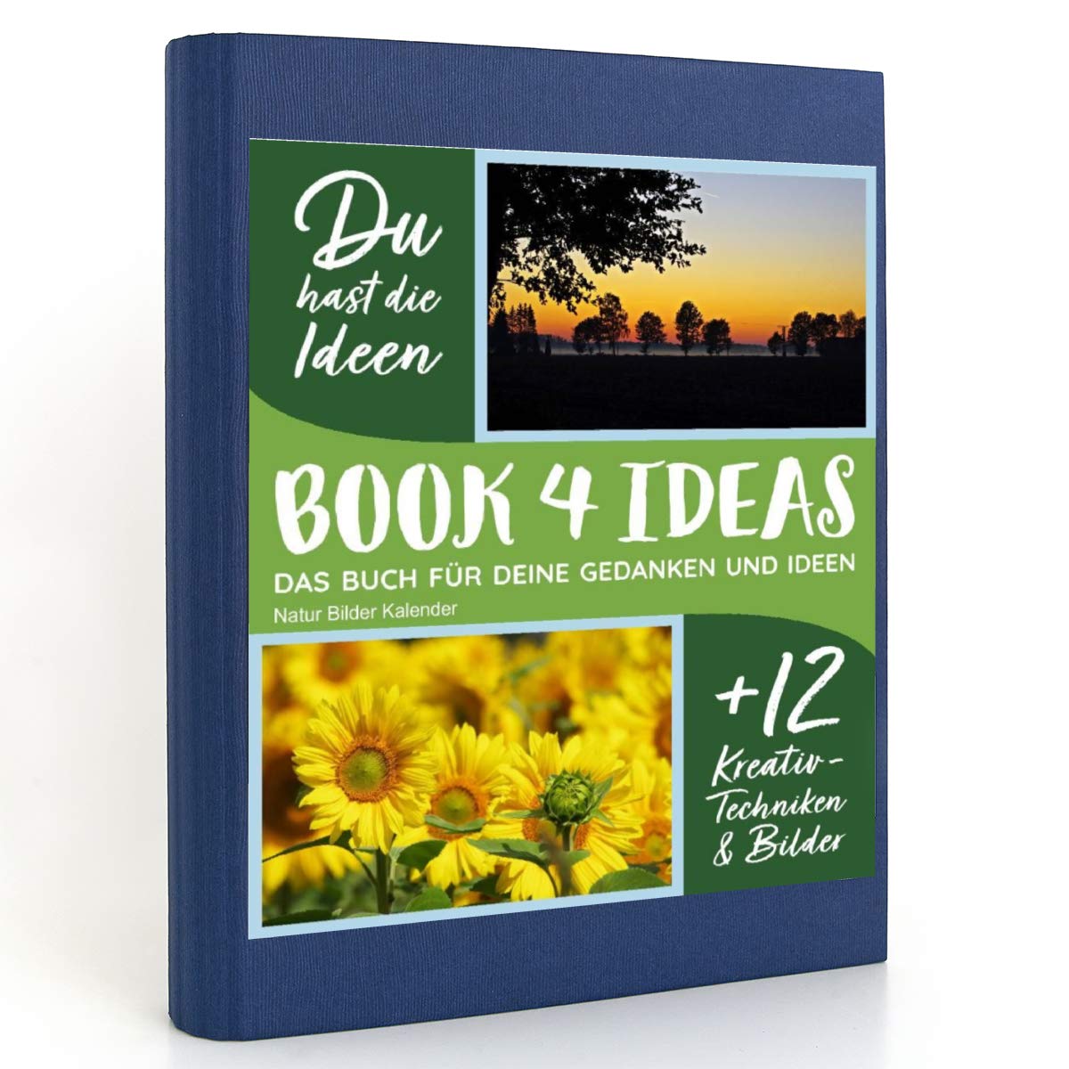 BOOK 4 IDEAS modern | Natur Bilder Kalender, Notizbuch, Bullet Journal mit Kreativitätstechniken und Bildern, DIN A5: Landschaften, Wasserlandschaften ... und für diesen Kalender zusammengestellt Living & Furnishing