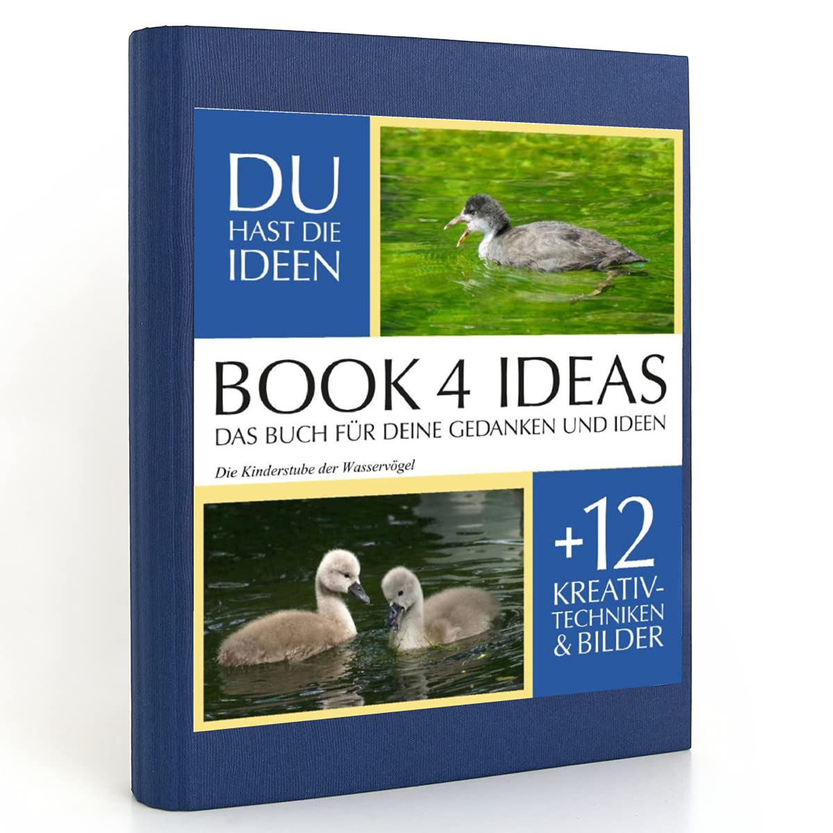 BOOK 4 IDEAS classic | Die Kinderstube der Wasservögel, Notizbuch, Bullet Journal mit Kreativitätstechniken und Bildern, DIN A5: Wasservogel Küken Living & Furnishing