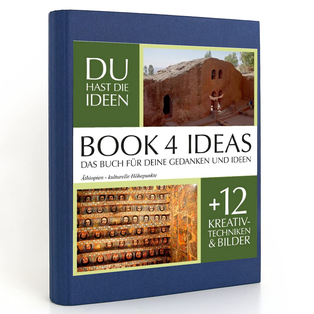 BOOK 4 IDEAS classic | Äthiopien - kulturelle Höhepunkte, Notizbuch, Bullet Journal mit Kreativitätstechniken und Bildern, DIN A5: Eindrucksvolle ... der alten Hochkultur im Norden Äthiopiens Photography