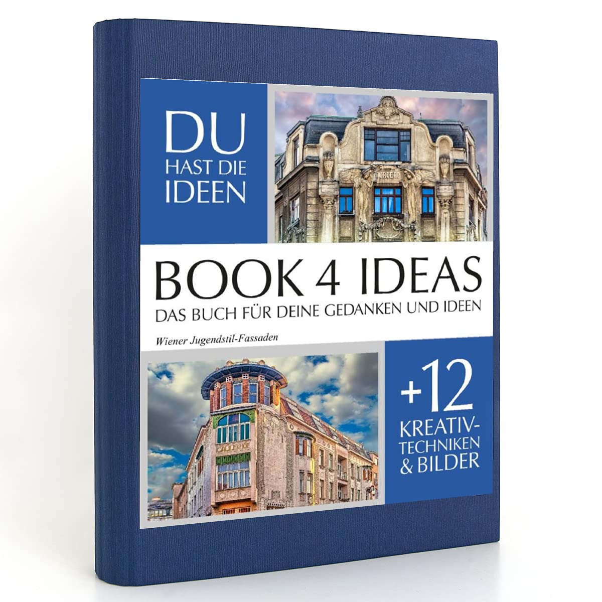 BOOK 4 IDEAS classic | Wiener Jugendstil-Fassaden, Notizbuch, Bullet Journal mit Kreativitätstechniken und Bildern, DIN A5: Urbane Architektur der Moderne Film, Art & Culture