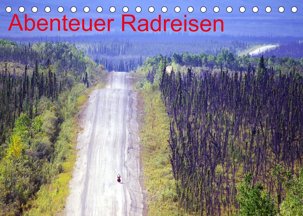 Abenteuer Radreisen (Tischkalender 2022 DIN A5 quer): Der Kalender zeigt in fasznierenden Bildern Impressionen langer Radreisen in verschiedenen Ländern (Monatskalender, 14 Seiten ) (CALVENDO Orte) Leisure, Home & Garden