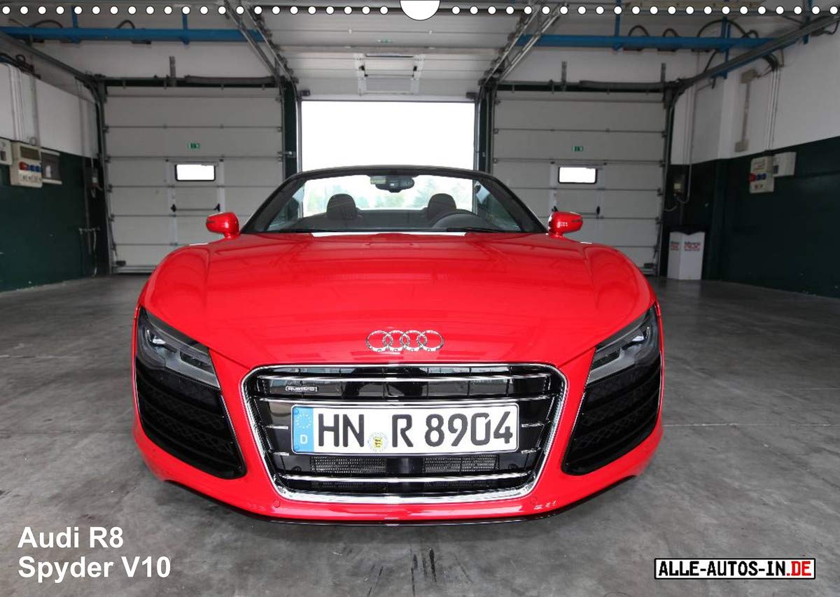 Vollblut-Sportler (Wandkalender 2022 DIN A3 quer): Audi R8 Spyder V10 5.2 FSI (Monatskalender, 14 Seiten ) Leisure & Fun