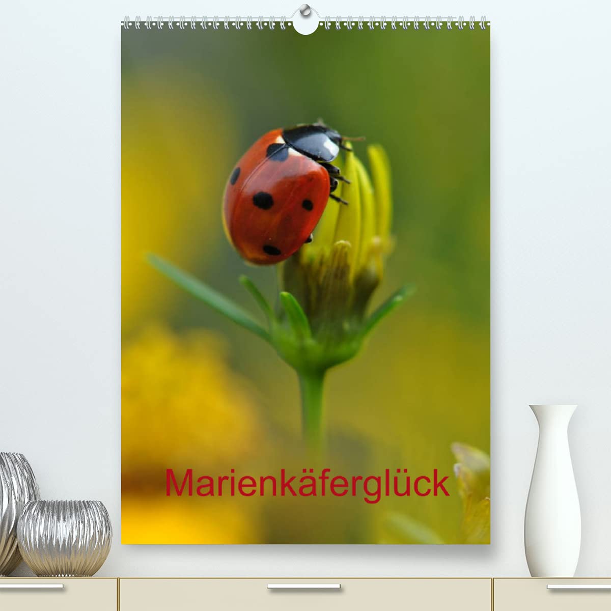 Marienkäferglück (Premium, hochwertiger DIN A2 Wandkalender 2022, Kunstdruck in Hochglanz): Planung ist alles... manchmal aber auch Glückssache! (Planer, 14 Seiten ) (CALVENDO Tiere) Photography